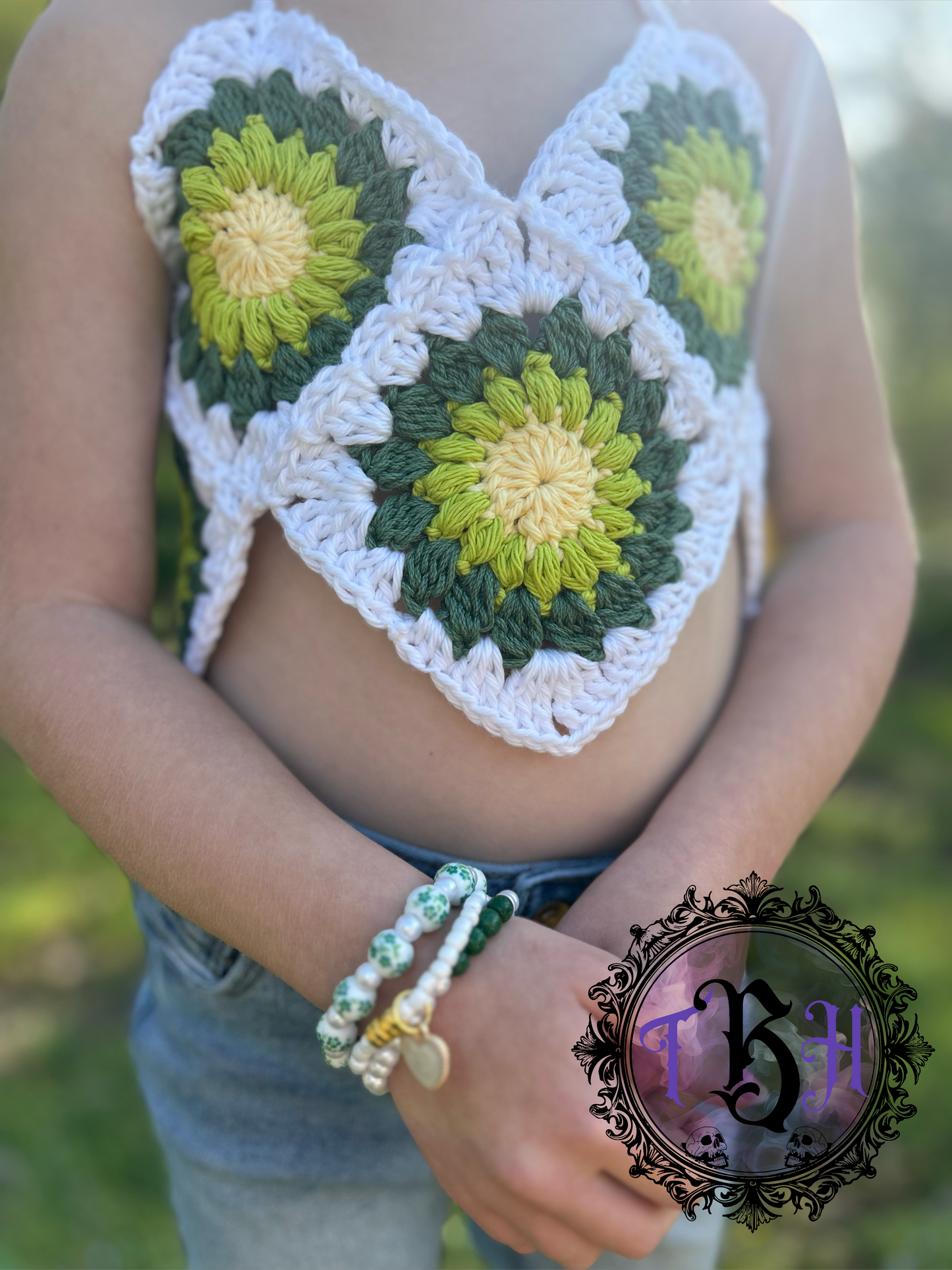 Custom Granny Halter Tops