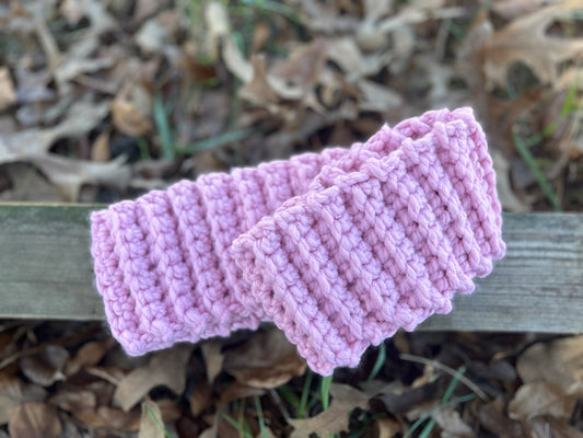 Pink Ear Warmer Child