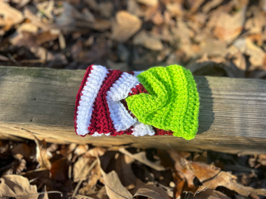 Christmas Themed Ear Warmer 6/12M