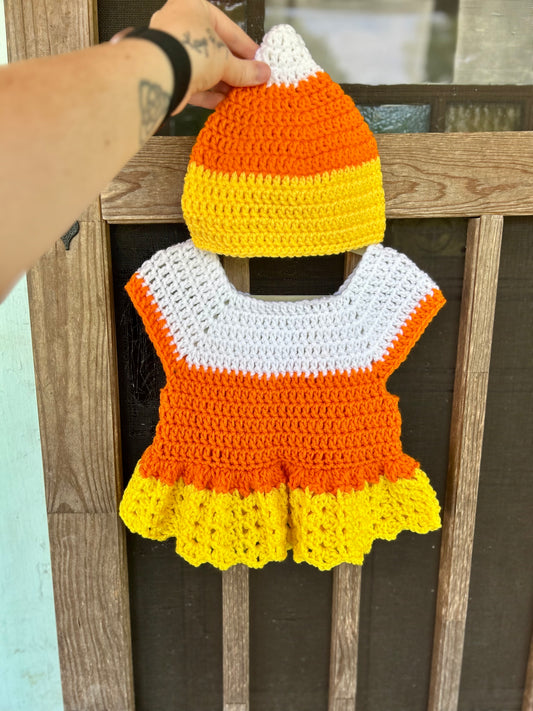 Candy Corn Set Size 12-18m