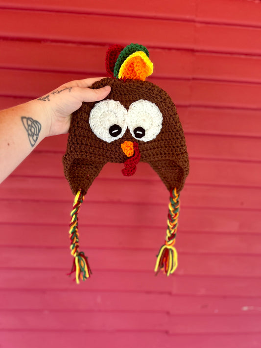 Turkey Beanie Size 1/2Y